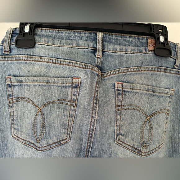 Paris Blues Blue Bootcut Jeans Juniors 9 •Gently Used - Picture 2 of 5